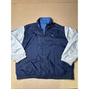 Vintage Nike Reversible Windbreaker Jacket XL White Tag Full Zip Vented F1